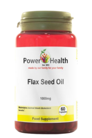 Power Health Flaxseed Oil 1000mg Caps 60's